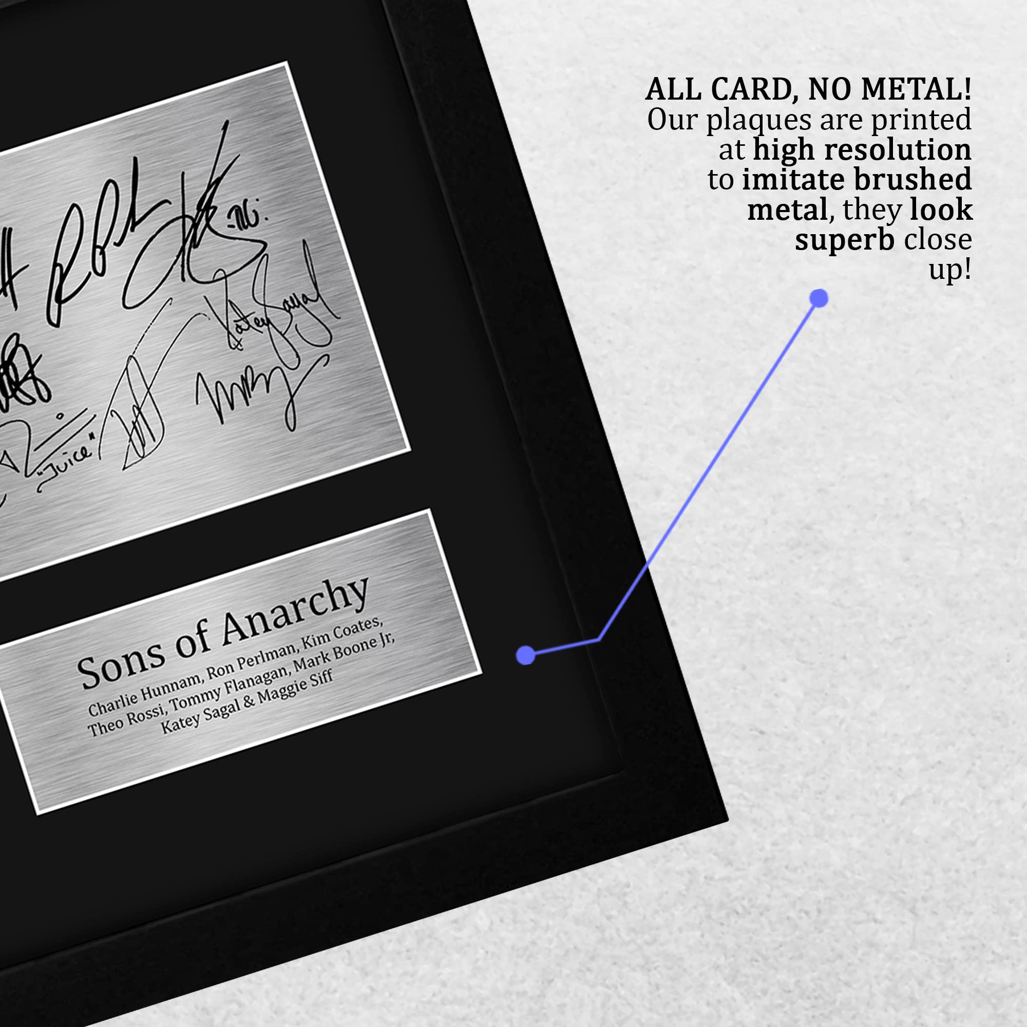 Amazon.com: HWC Trading Sons of Anarchy SOA Gifts USL Framed